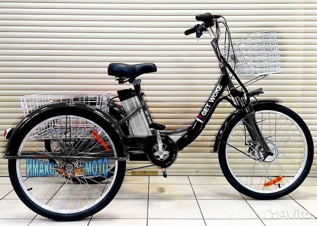 Вело 3-х колёсный Get Woke Lux 24