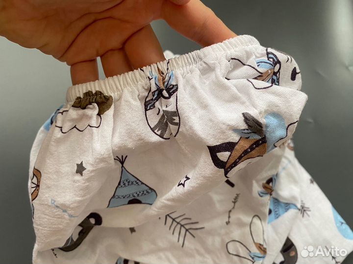 Простынь детская на резинке 120х60