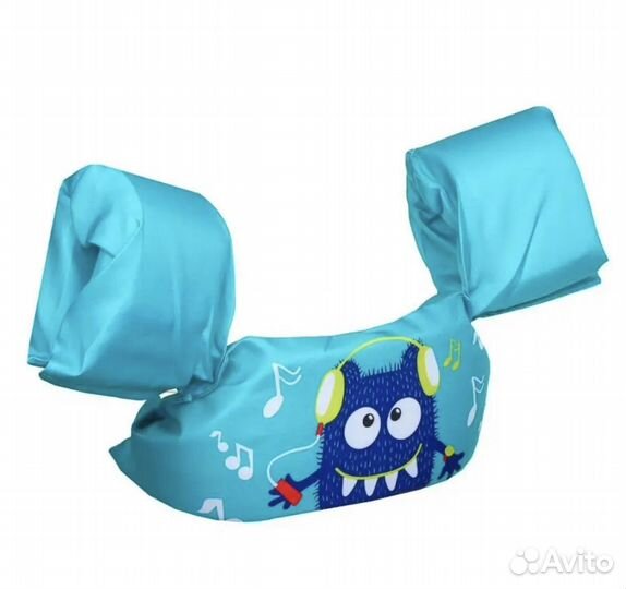 Жилет для плавания детский с нарукавниками