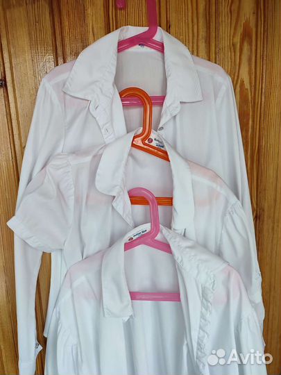 Рубашка белая для девочки