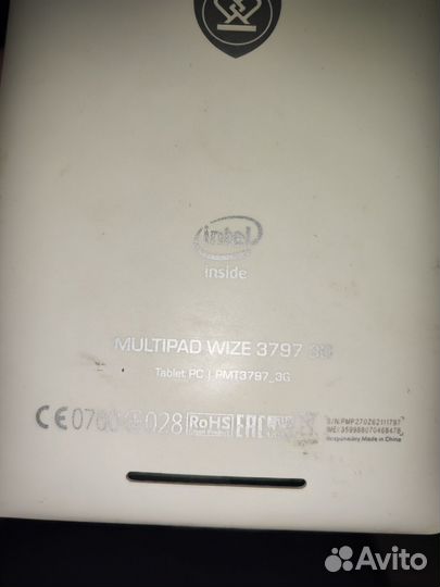 Планшет prestigio multipad