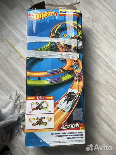 Гоночный трек hot wheels