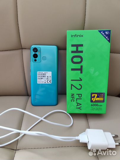 Infinix Hot 12 Play, 4/64 ГБ