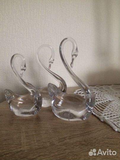 Лебеди хрустальные