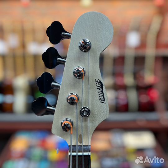 Бас-гитара Homage HEB760SB Jazz Bass Sunburst