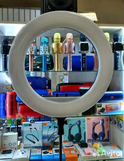 Кольцевая лампа 54 см