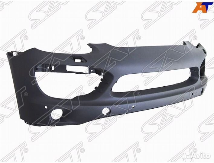 Бампер передний porsche cayenne 10-14 под омыв. и