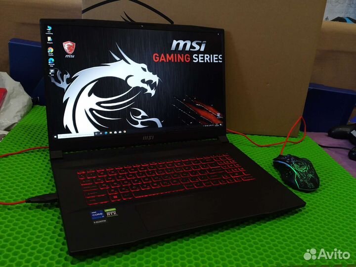 Игровая Bazuka MSI (17'3-144Hz/i7-12650/RTX3050)