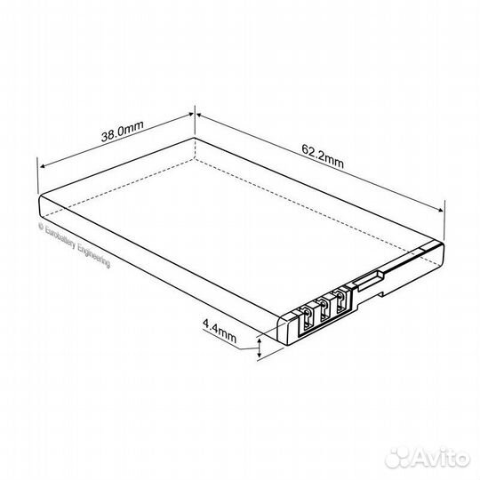 Аккумулятор BL-4U для Nokia 8800 Arte Craftmann