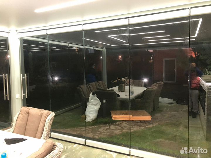 Остекление крыльца