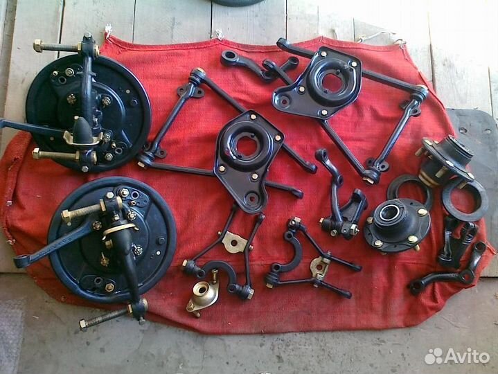 Передняя подвеска газ 21