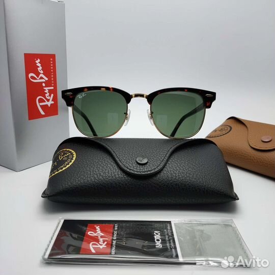 Солнцезащитные очки Ray-Ban Clubmaster RB3016