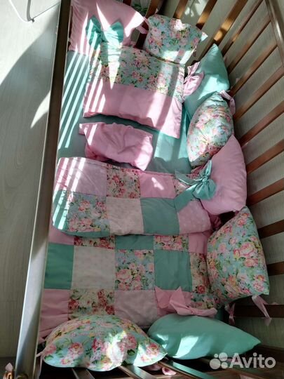 Детское постельное белье в детскую кроватку