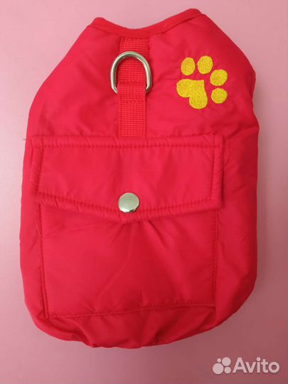 Жилетка на маленькую собаку или кота