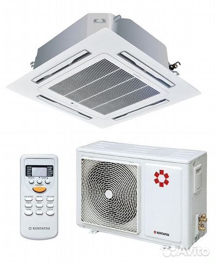 Кондиционер кассетный на 80 кв