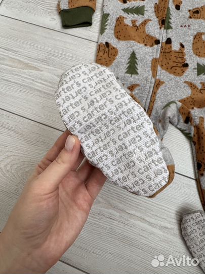 Флисовый комбинезон 80