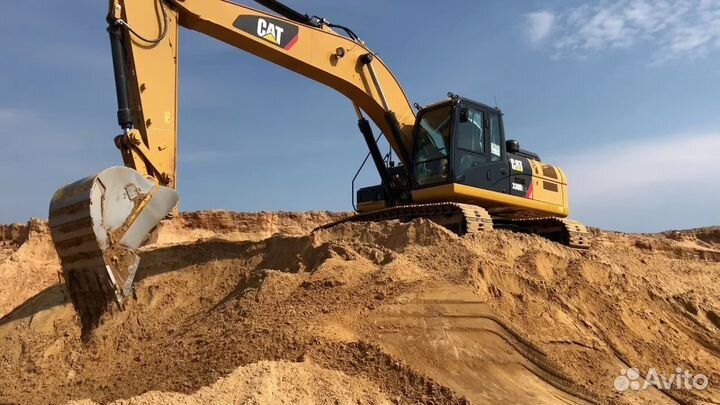 Песок карьерный с доставкой