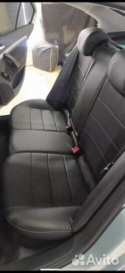 Чехлы на Hyundai Elantra V (2011-2014) черный; эко