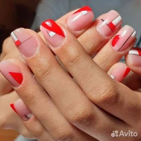 Наращивание ногтей,гель лак,педикюр