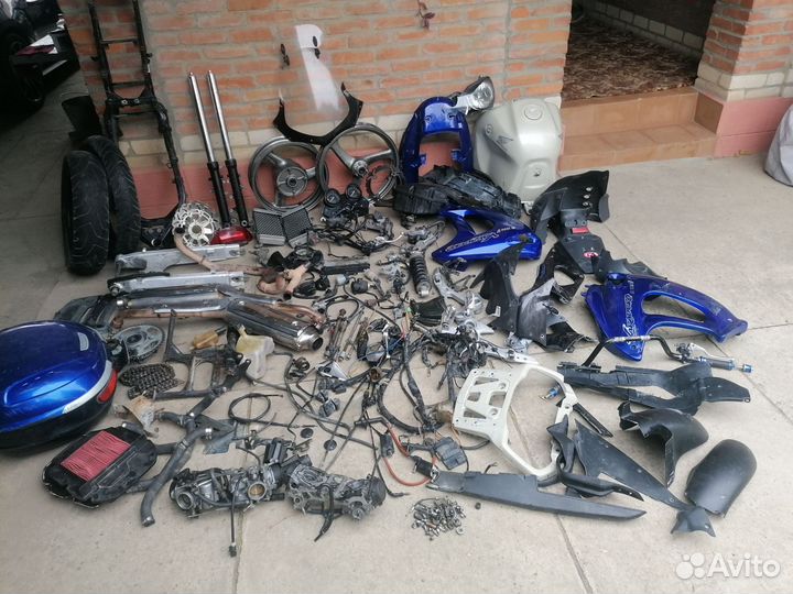 Honda xl 1000 varadero Разбор Запчасти