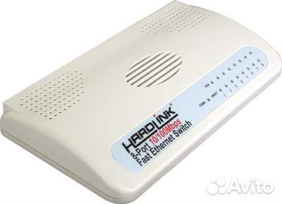 Мини-коммутатор HardLink HS-08D