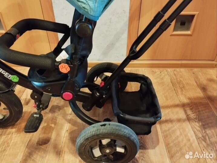 Детский трехколесный велосипед berger werter