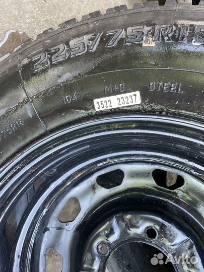 Колеса в сборе r16 зимние