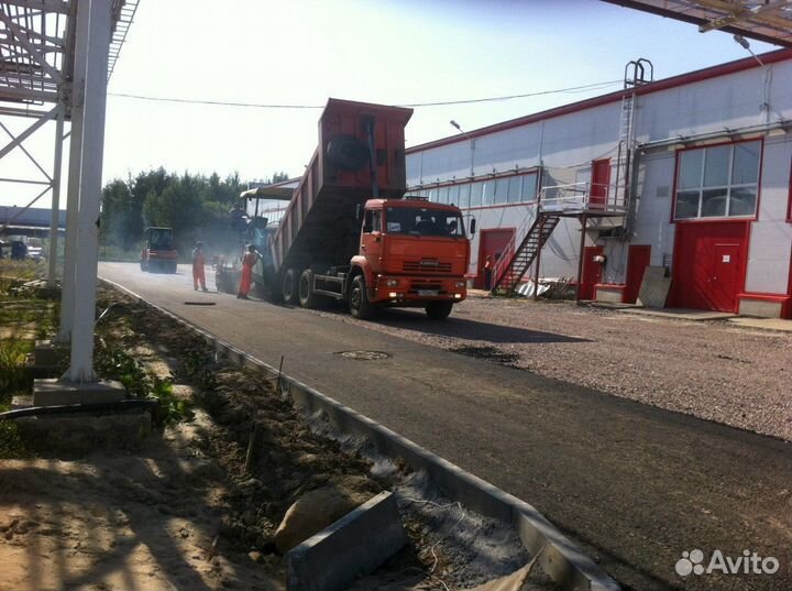 Асфальтирование и укладка асфальтовой крошки