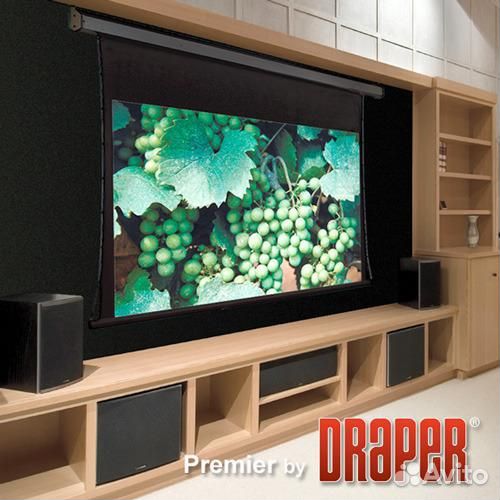 Экран моторизированный Draper Premier 240x427