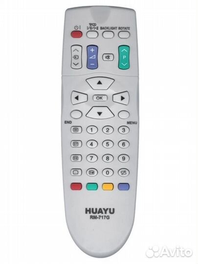 Пульт для Sharp RM-717G LCD/LED универсальный