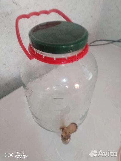 Банка 5 л с краником