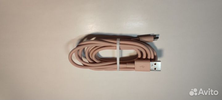 Кабель USB to Type-C розовый