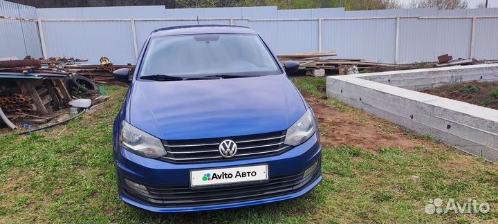 Volkswagen Polo 1.6 AT, 2017, 123 245 км