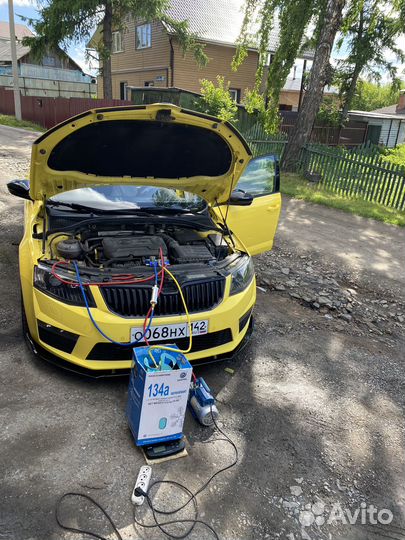 Заправка кондиционеров авто на выезд