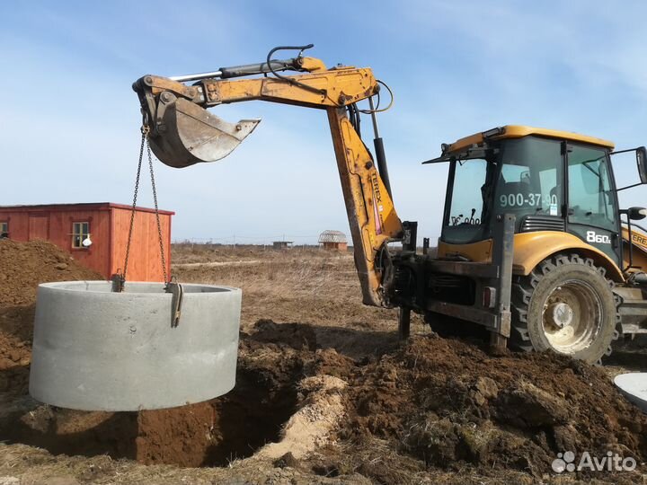 Экскаватор погрузчик+ самосвал- песок щебень земля