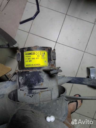 Вентилятор охлаждения Hyundai Accent II