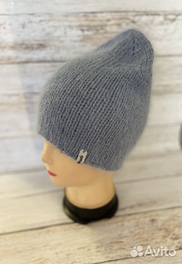 Шапка бини из пуха норки