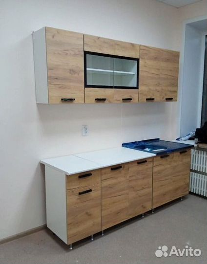 Кухонный гарнитур крафт