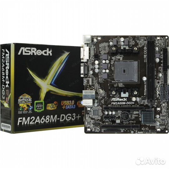 Материнская плата asrock fm2a68M-DG3