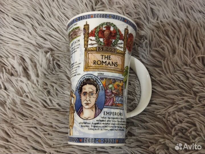 Кружка подарочная, костяной фарфор