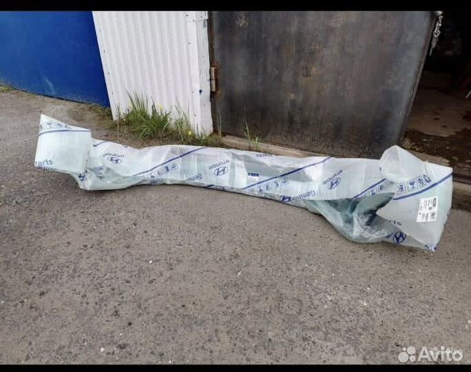 Передний бампер kia santa fe III