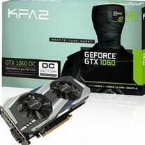 Видеокарта KFA2 GeForce GTX 1060 EX OC 6Gb