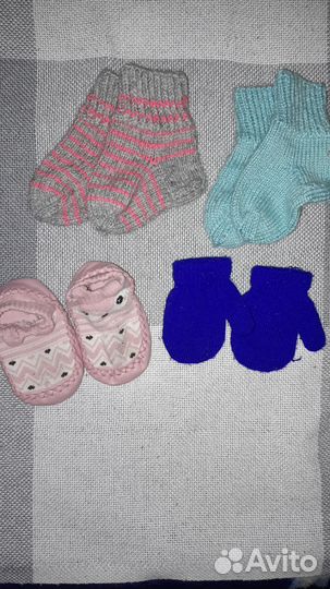 Шапка, колготки, носки для девочки