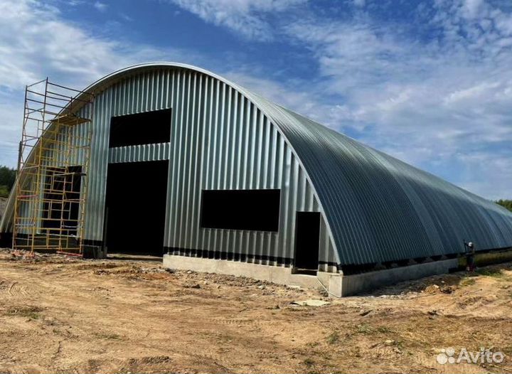 Ангар бескаркасный