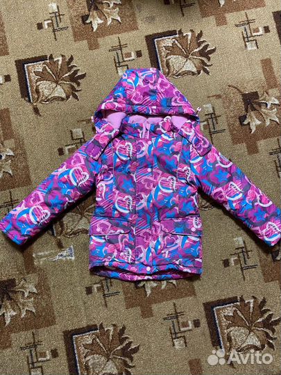 Зимняя куртка для девочки 116 Uki Kids