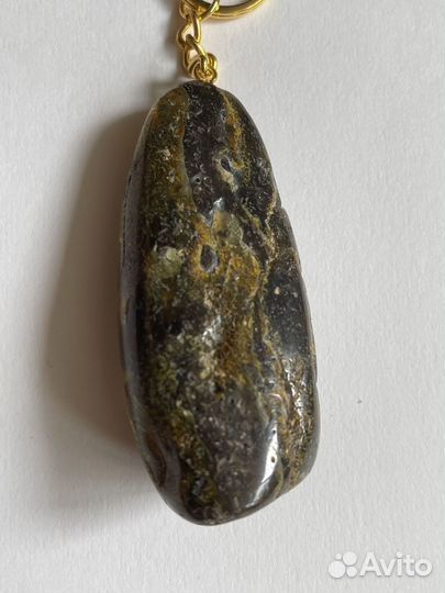 Брелки XXL натуральный янтарь. Не пресс