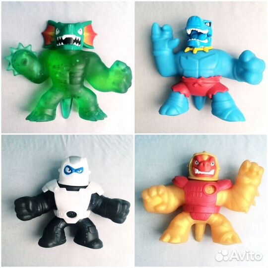 Игрушки герои гуджитсу goojitzu гуджицу