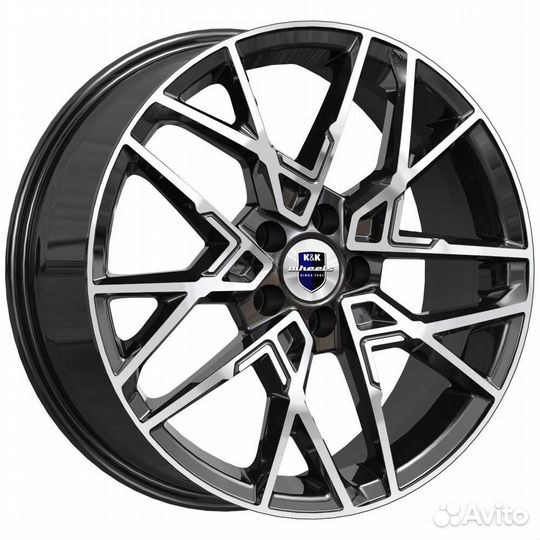 R18 5x108 7J ET50 D63,35 K&K Вудроф (кс1044) алмаз чёрный