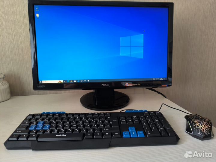 Продам игровой компьютер i3-10105 3.7GHz / RX 5500