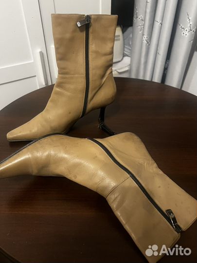 Полусапоги натуральная кожа 39